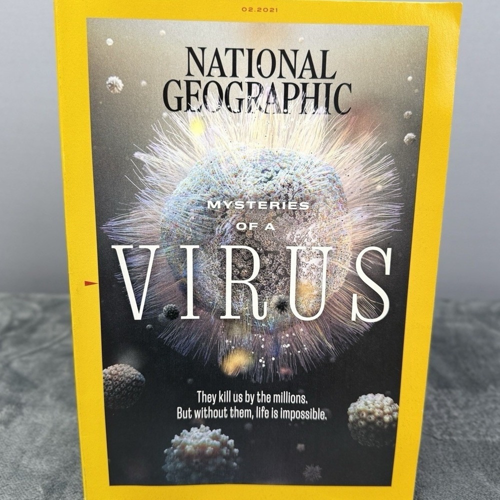 National Geographic February 2021 Mysteries of a Virus Magazine COVID-19